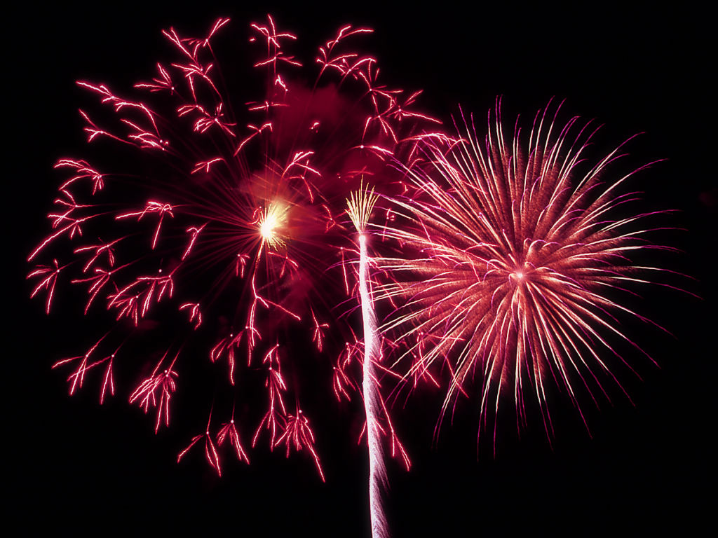 Fireworks #5 - 1024x768