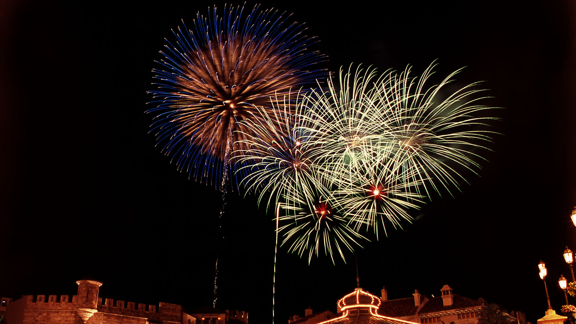 マリーナシティ 花火 #43 - 1920x1080