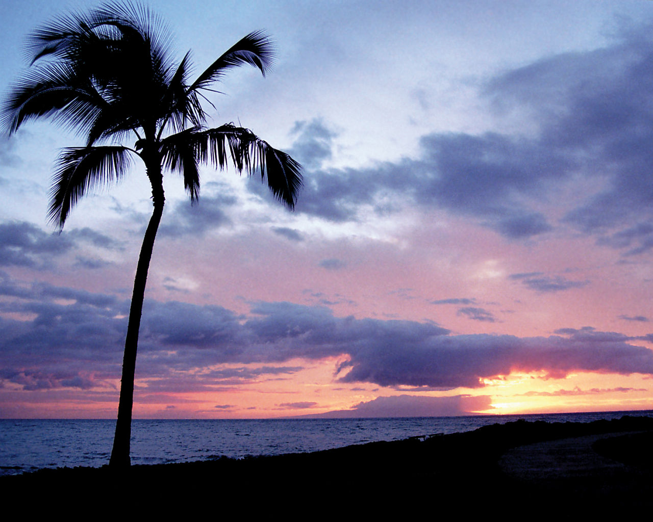 Evening scenery of Maui #1 - 1280x1024