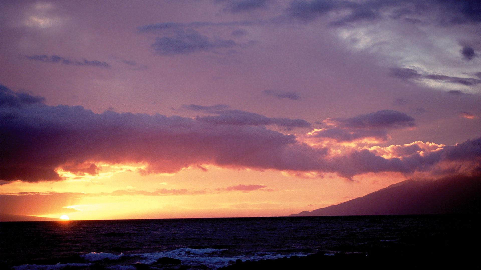 Evening scenery of Maui #2 - 1920x1080