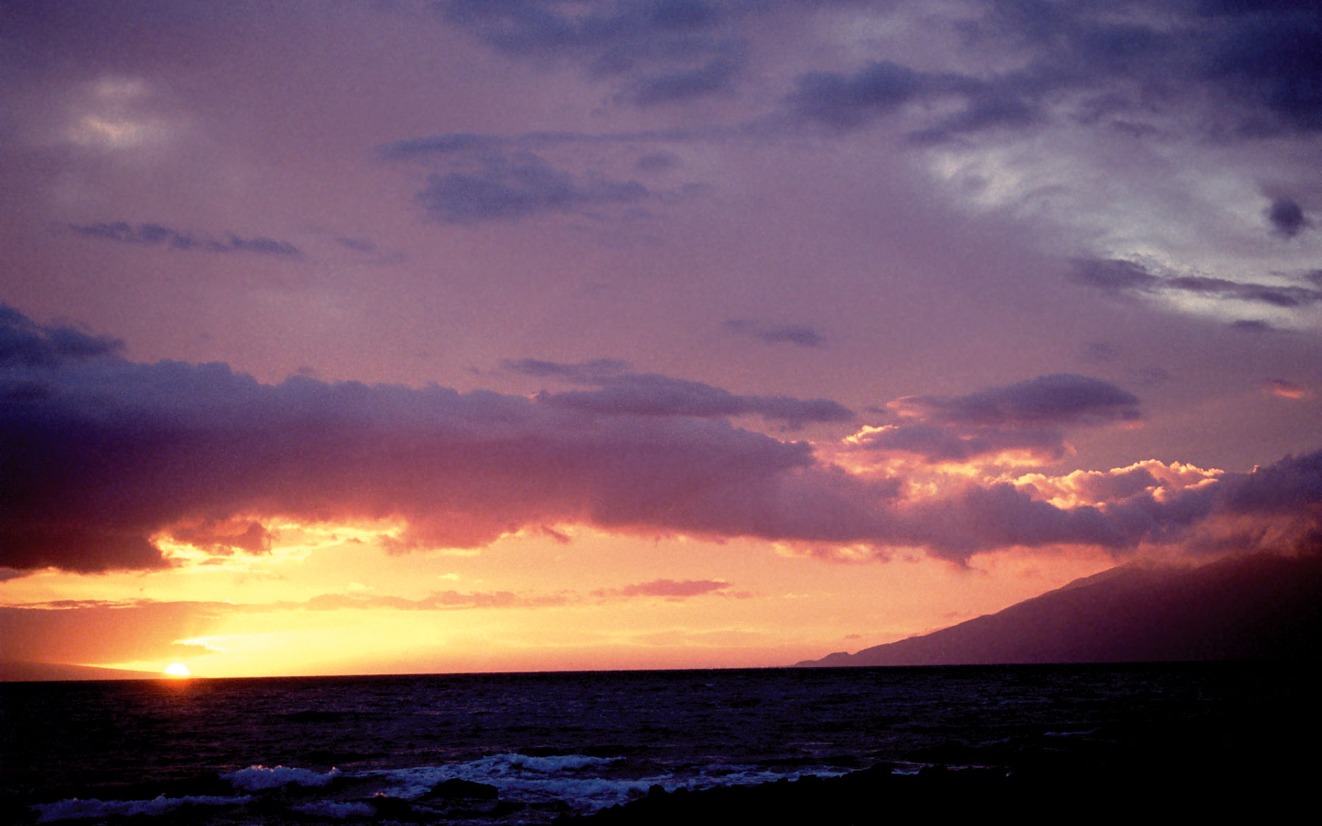 Evening scenery of Maui #2 - 1920x1200