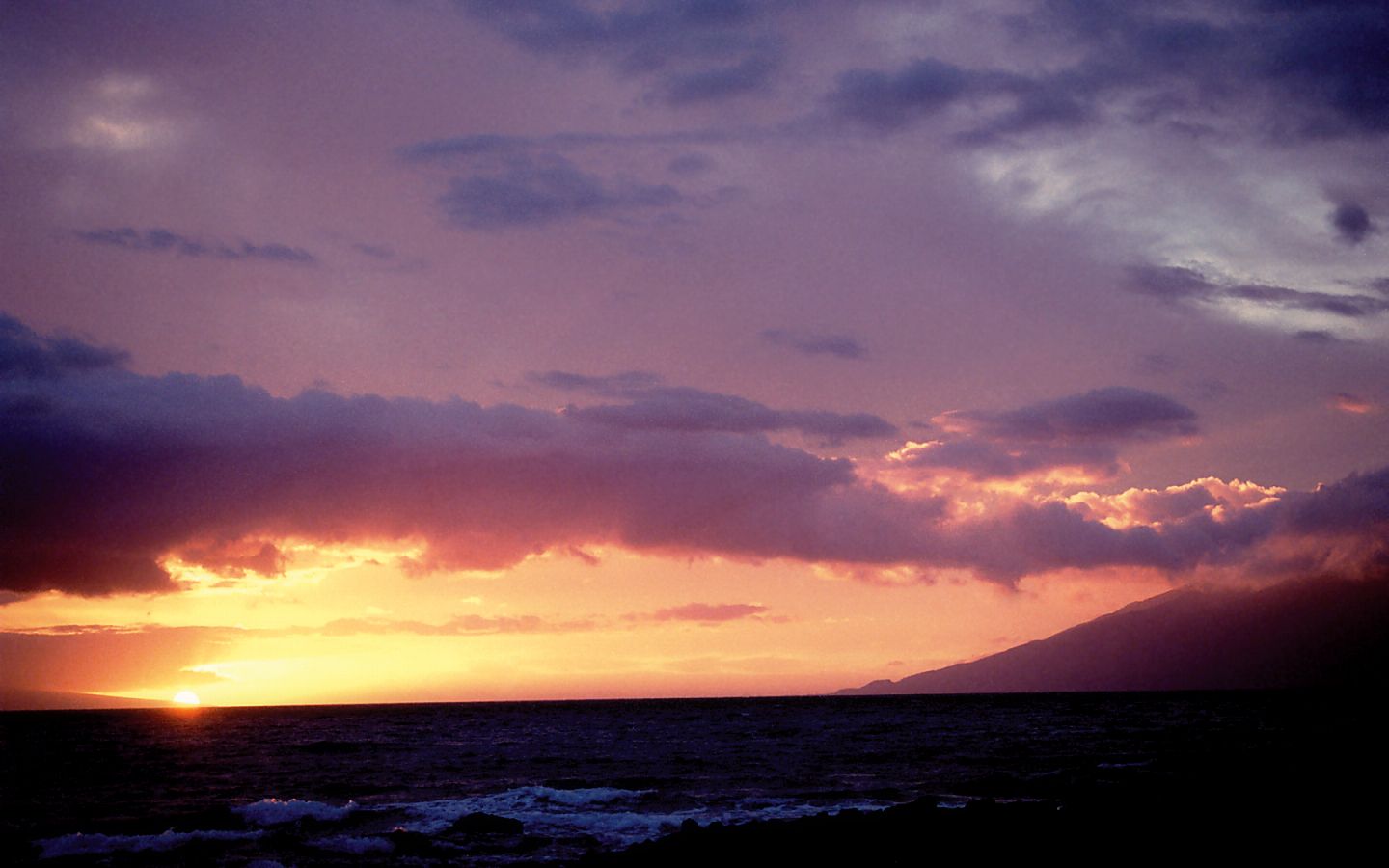 Evening scenery of Maui #2 - 1440x900