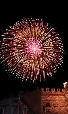 マリーナシティ 花火 #10 - 240x400