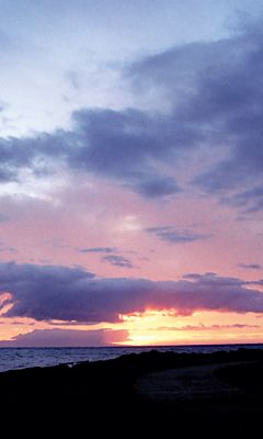 マウイ 夕景 #1 - 240x400