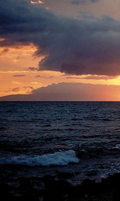 マウイ 夕景 #3-2 - 240x400