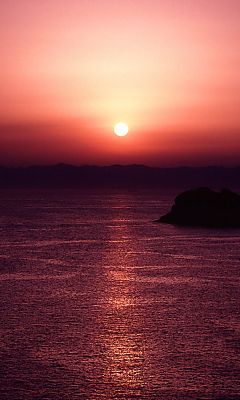 浪早崎 夕景 #6 - 240x400