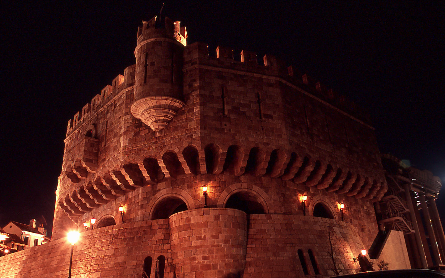 Night view of Porto Europe #6 - 1440x900