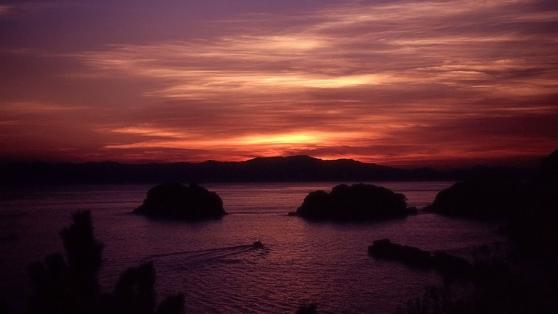 Evening scenery of Nanpazaki #8 - 1920x1080