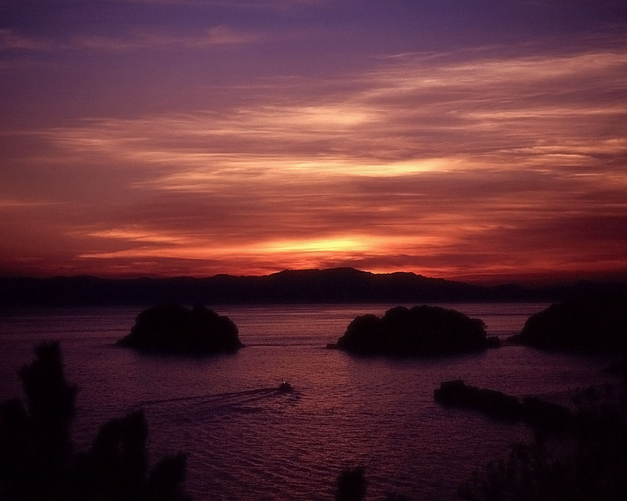 Evening scenery of Nanpazaki #8 - 1280x1024