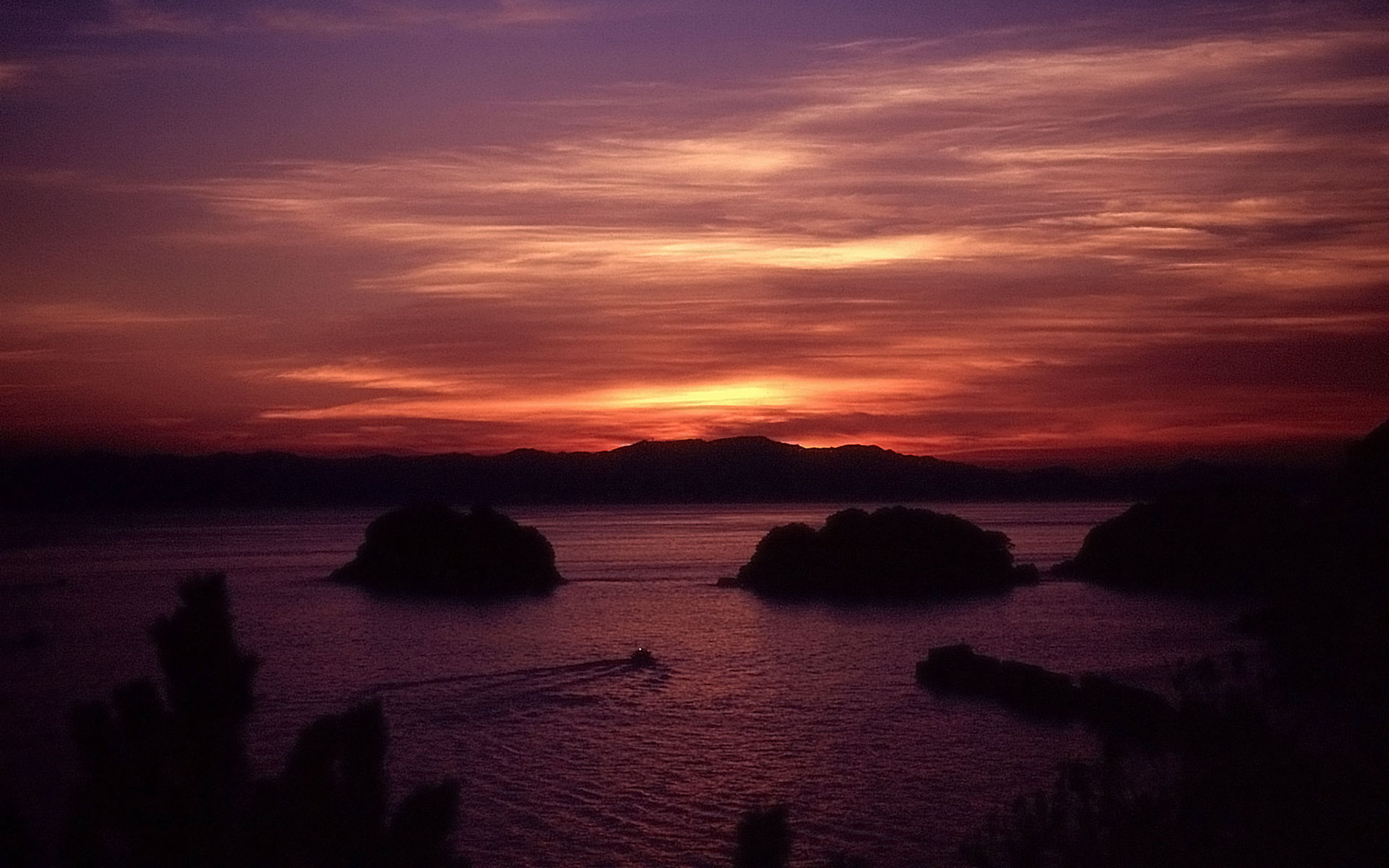 Evening scenery of Nanpazaki #8 - 1920x1200
