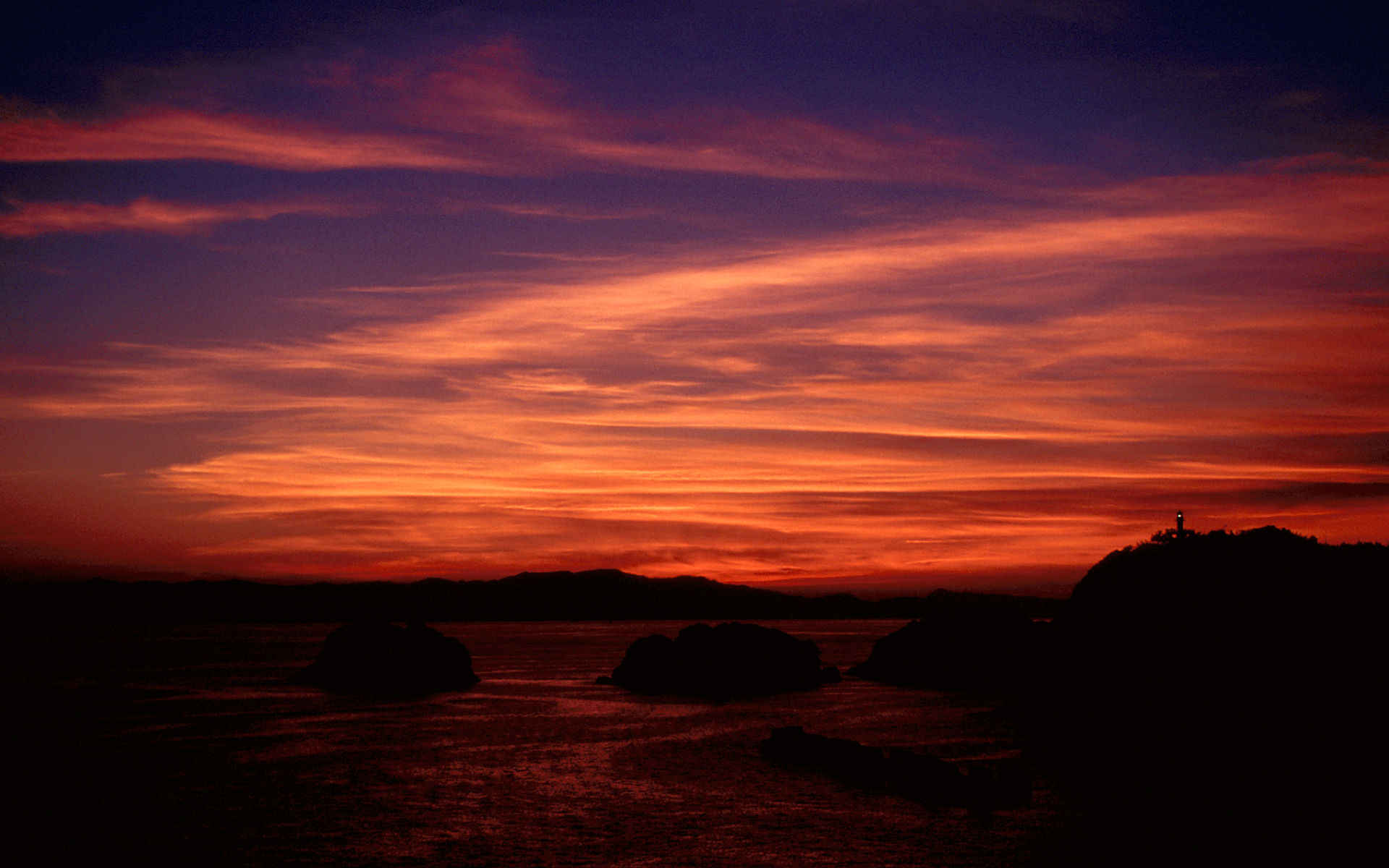 Evening scenery of Nanpazaki #10 - 1920x1200