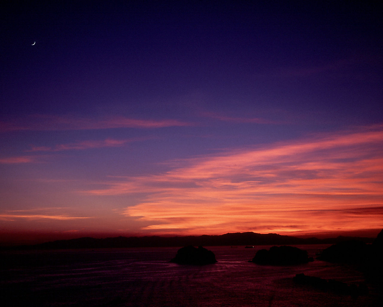 Evening scenery of Nanpazaki #11 - 1280x1024