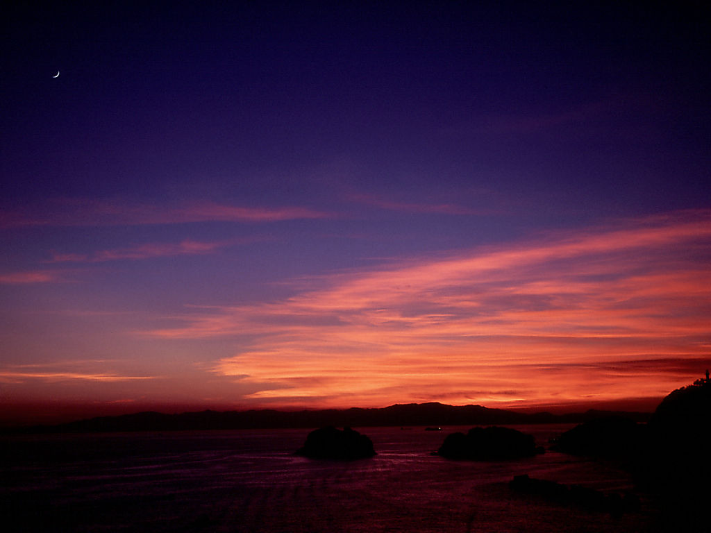 浪早崎 夕景 #11 - 1024x768