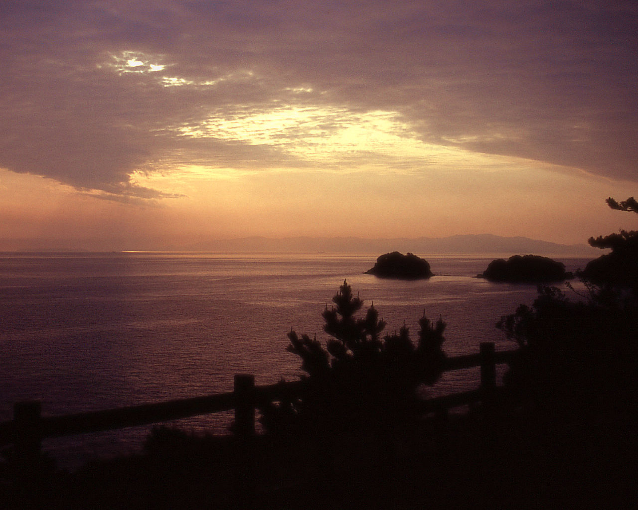 Evening scenery of Nanpazaki #12 - 1280x1024