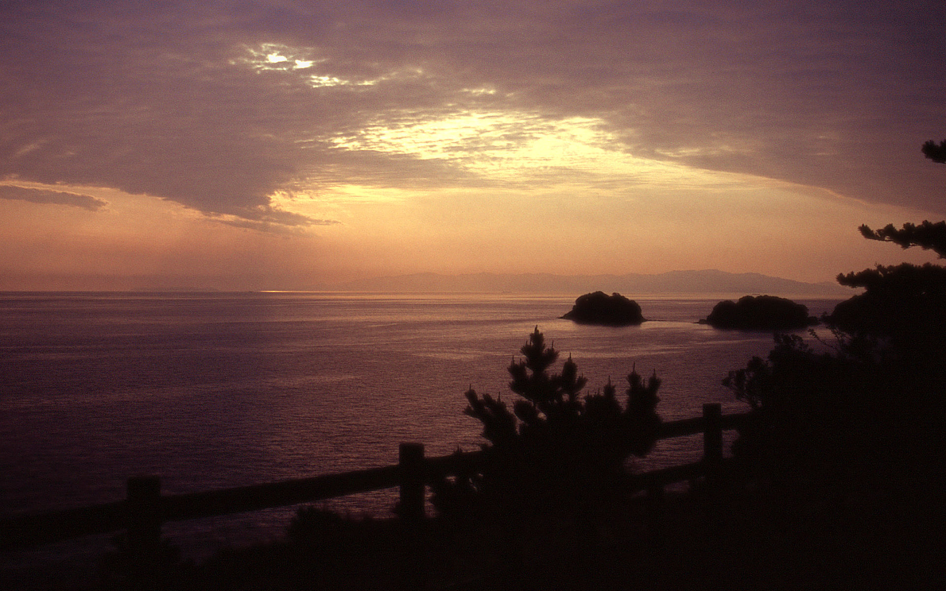 Evening scenery of Nanpazaki #12 - 1920x1200