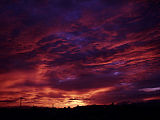 Evening scenery of Wakayama City