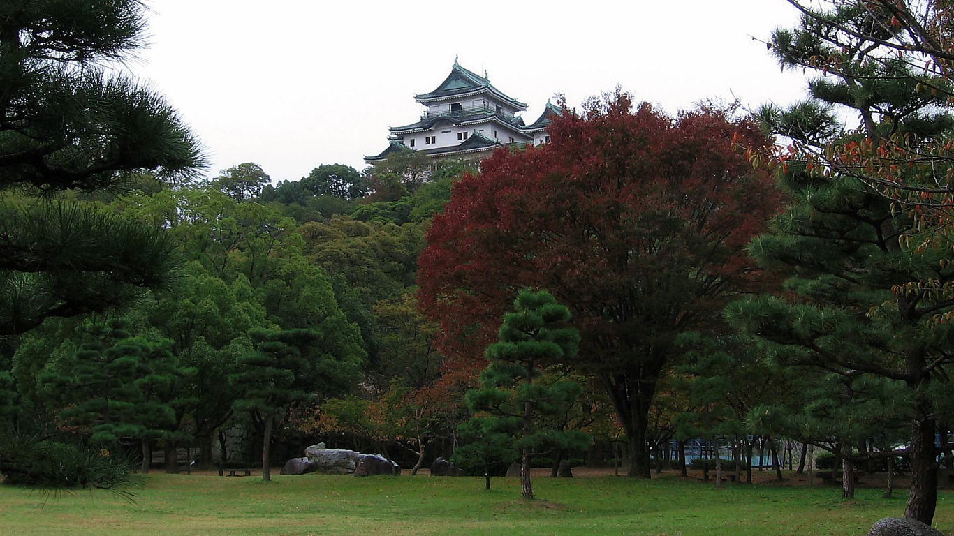 Wakayama Castle #3 - 1366x768
